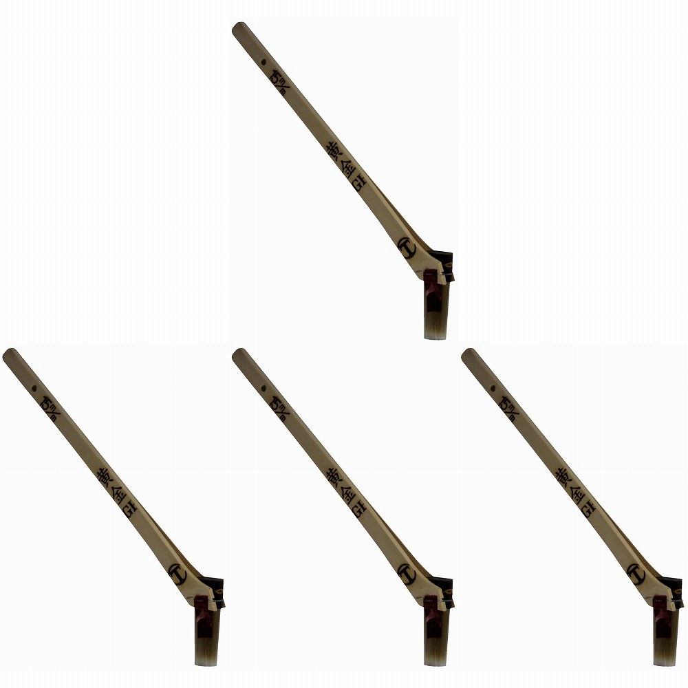 大塚刷毛製造 - 黄金GP - 筋違 - 赤 - 15mm 4個セット