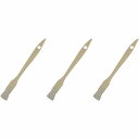 ハンディ・クラウン - PP - 白毛 - 平 - 白 - 5号 3個セット