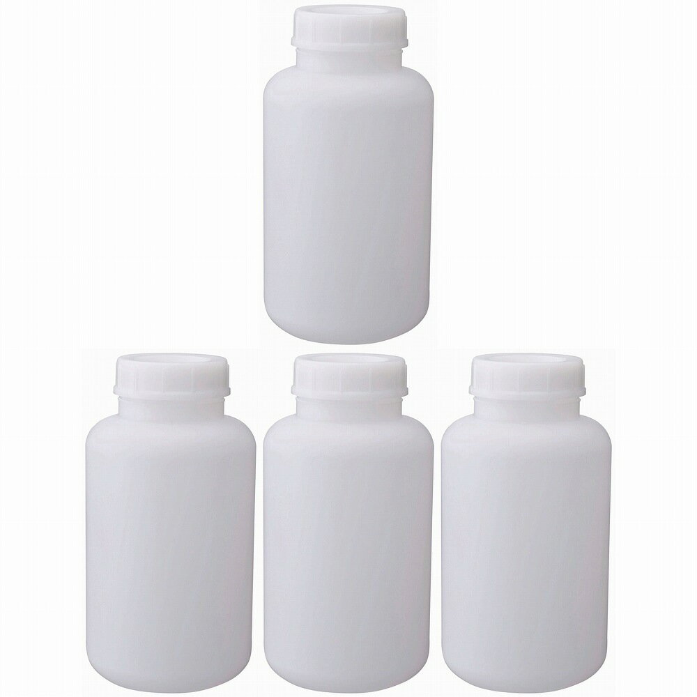 ハンディ・クラウン - ポリ瓶 - 広口 - 3L 4個セット