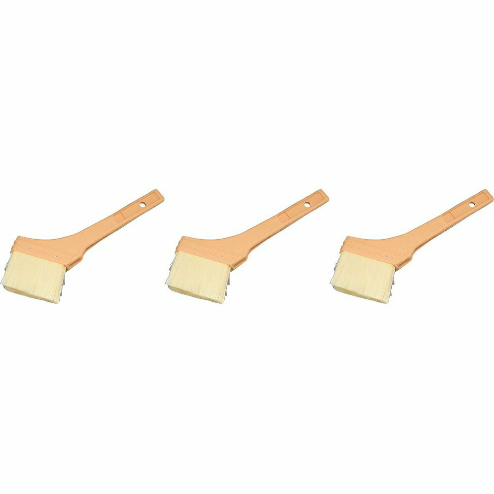 大塚刷毛製造 アク洗用刷毛AS型 筋違 白 70 mm 3個セット