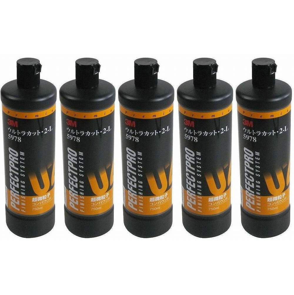 スリーエムジャパン(3M) - コンパウンド ウルトラカット 2-L 5978(750ml) 5個セット