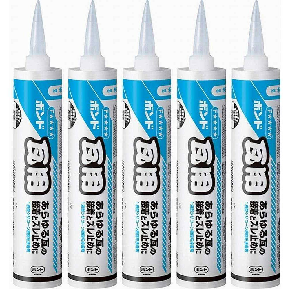コニシ - ボンド 瓦用 半透明(300ml) 5個セット