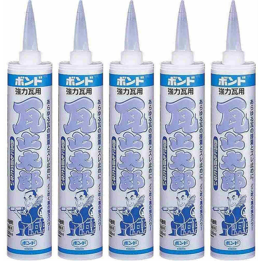 Rakuten - コニシ - ボンド 瓦止太郎 半透明(330ml) 5個セット