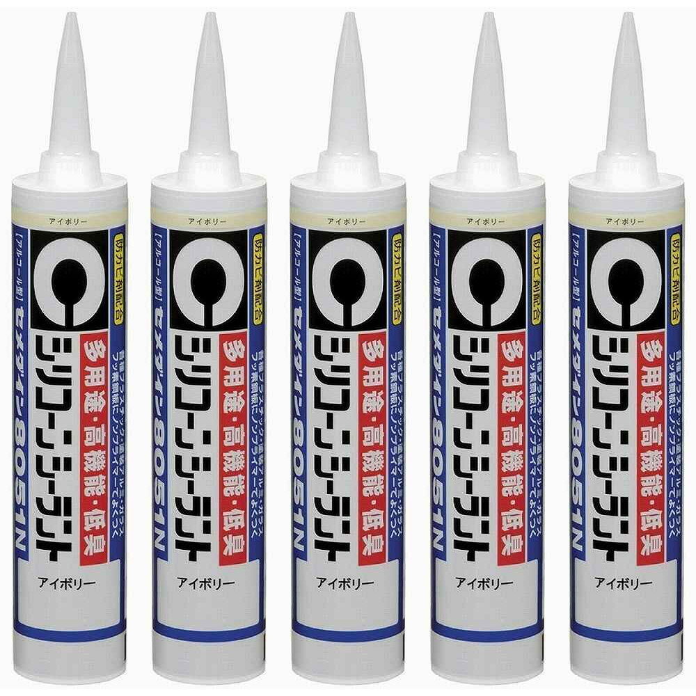 セメダイン　8051N　アイボリー　330ml　SR−144 5個セット