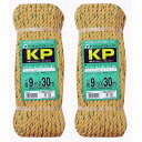 ユタカメイク ロープ KPトラックロープ(OB) 9×30 2個セット(2)