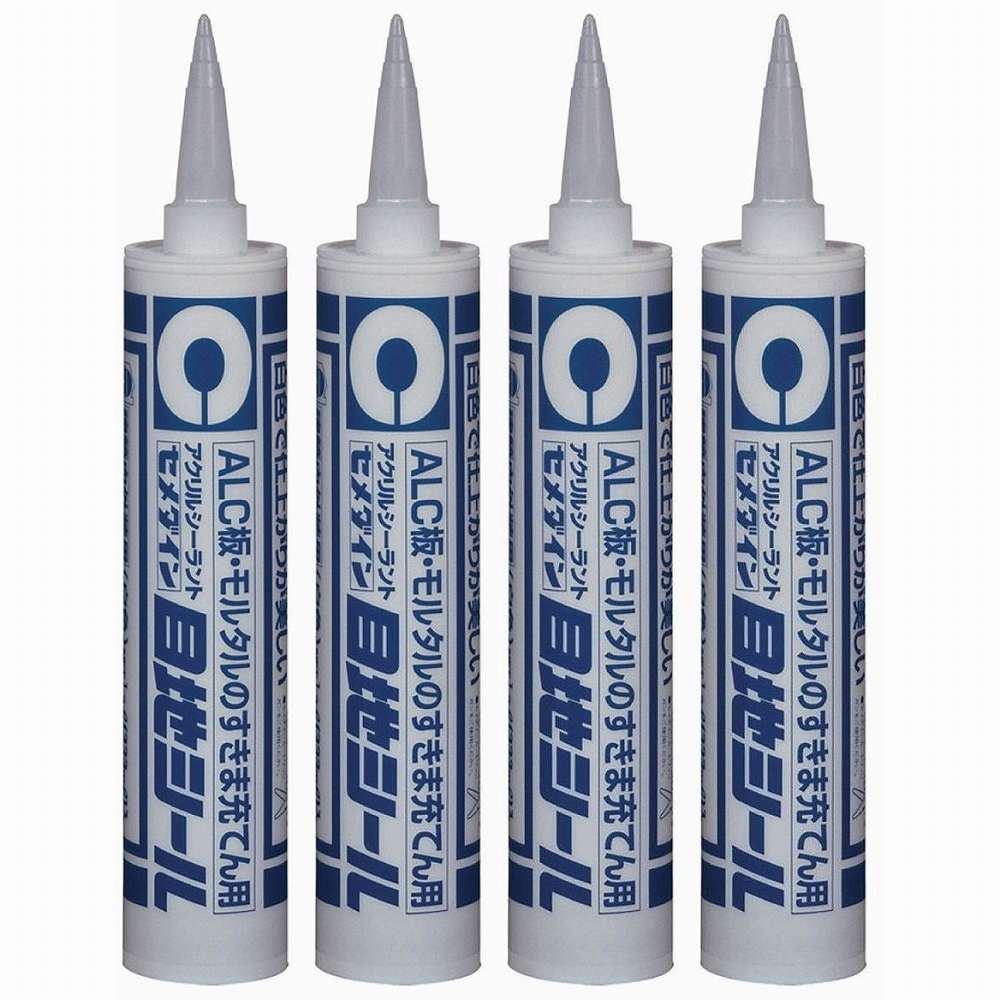 セメダイン - すき間・きれつ用充てん 目地シール ホワイト(333ml) - SY-026 4個セット