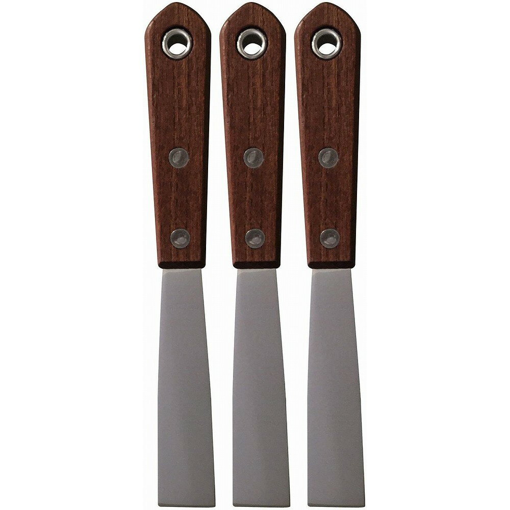 ハンディ・クラウン - 貝印ステンレスヘラ25ミリ 3個セット