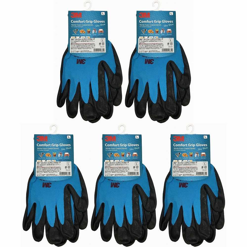 ���꡼���ॸ��ѥ�(3M) - ���̺���� ����ե����ȥ���åץ������� �֥롼 L������ - GLOVE BLU L 5�ĥ��å�
