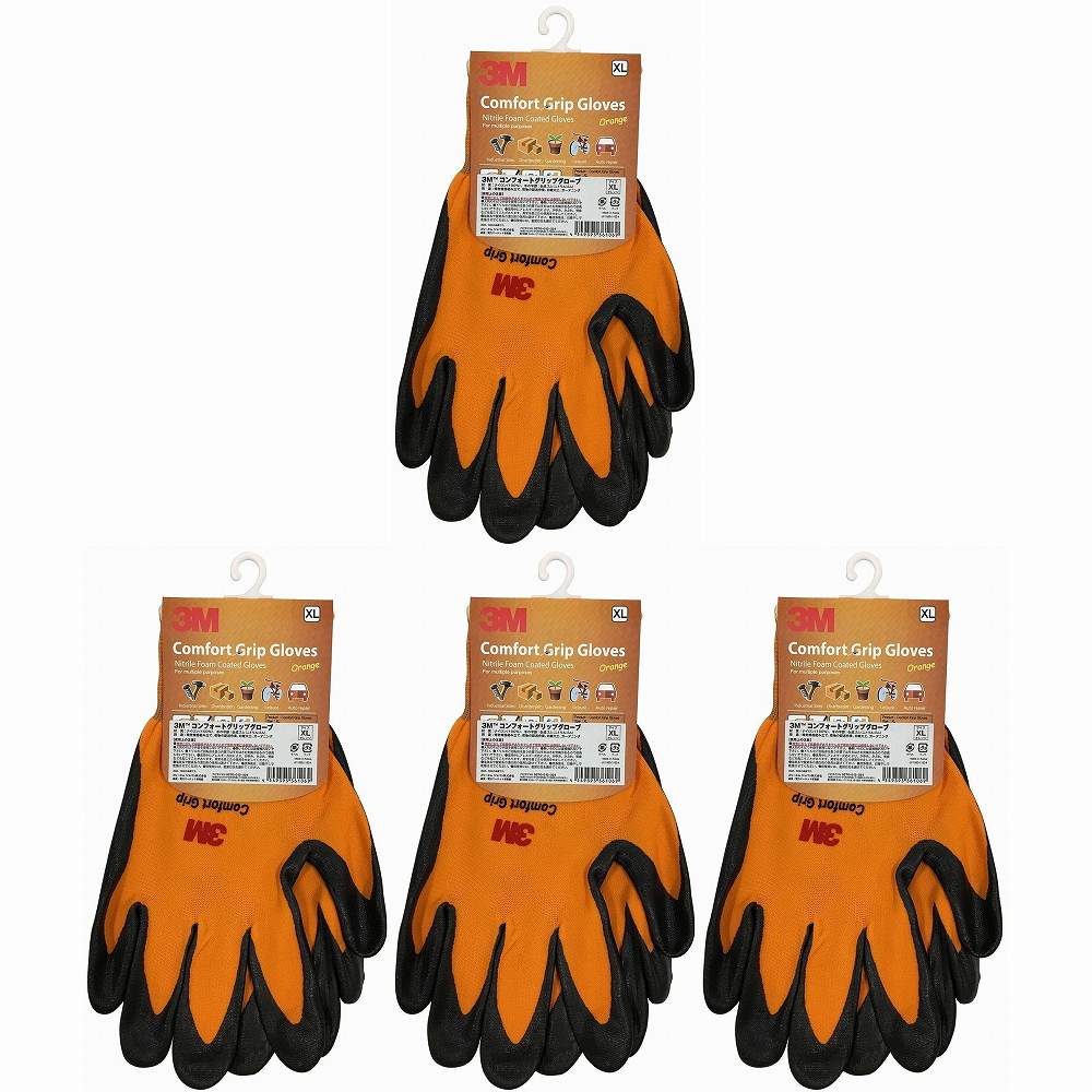 ���꡼���ॸ��ѥ�(3M) - ���̺���ѥ���ե����ȥ���åץ������� ����� XL������ - GLOVE ORA XL 4�ĥ��å�