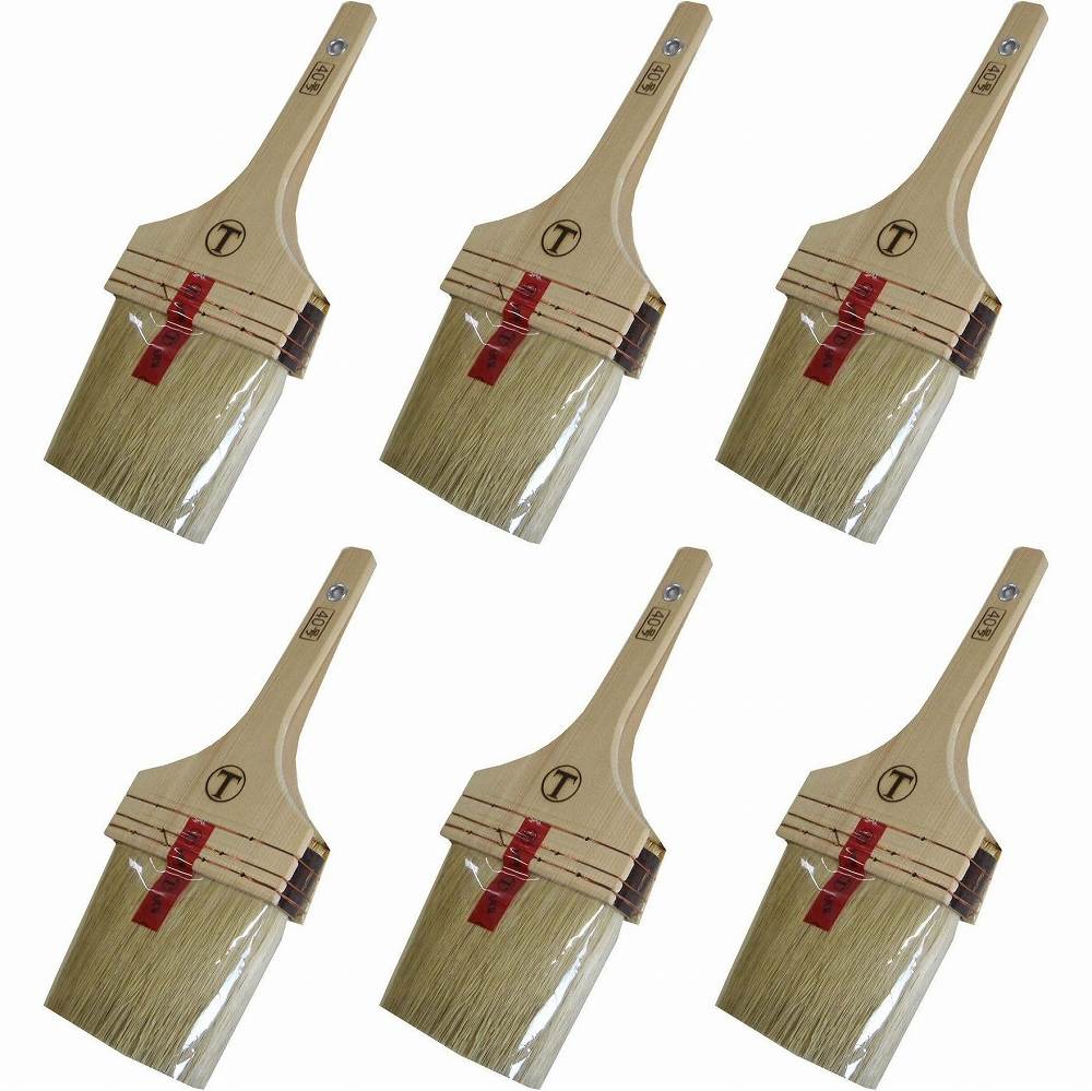 大塚刷毛製造 アマコート 平 40号 6個セット