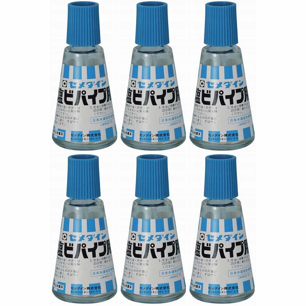 セメダイン - 塩ビパイプ用A 接着剤(30ml) - CA-123 特長 塩ビパイプの接合部の接着に適した専用接着剤。キャップにハケがついていて塗布が簡単です。日本水道協会規格品。 仕様 ●塩化ビニル樹脂 ご注意 ●用途以外に使用しない。セメダイン - 塩ビパイプ用A 接着剤(30ml) - CA-123 特長 塩ビパイプの接合部の接着に適した専用接着剤。キャップにハケがついていて塗布が簡単です。日本水道協会規格品。 仕様 ●塩化ビニル樹脂 ご注意 ●用途以外に使用しない。