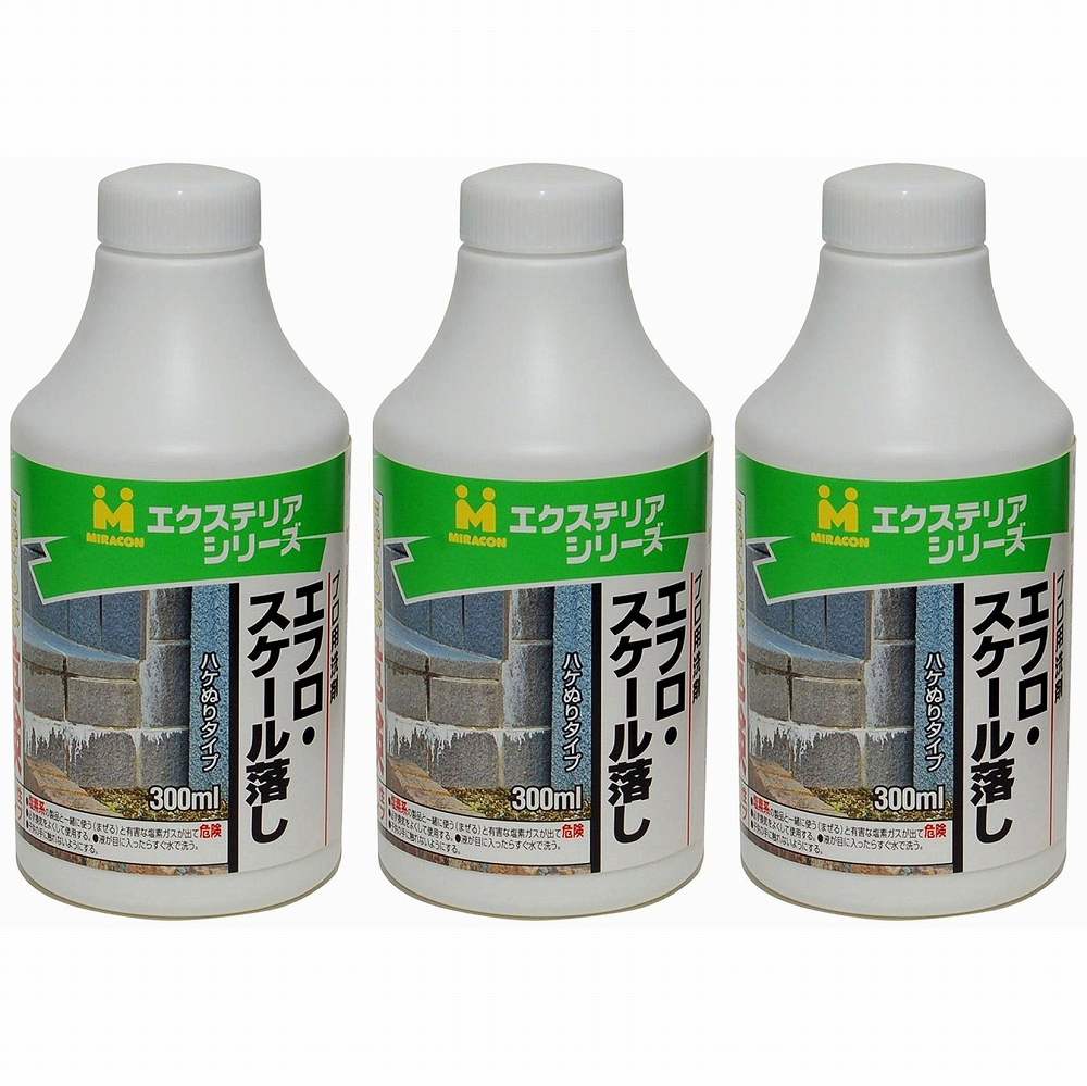 日本ミラコン産業 - エフロ・スケール落し - 300ml 3個セット