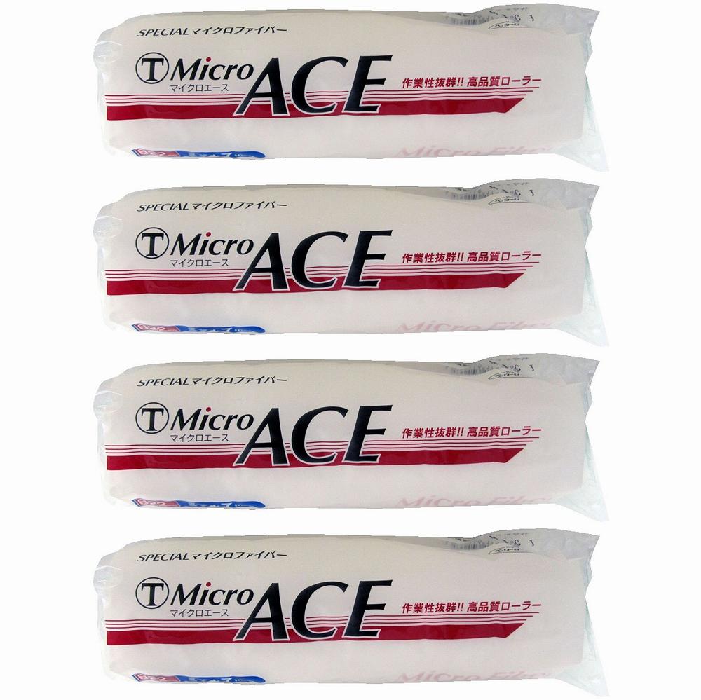 大塚刷毛製造 MicroACE 22mm ミドル 7インチ 7M-MIA 4個セット