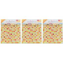 マスターリンクス - タイルシール - BSTー6 - クラックオレンジ - CRACK - ORANGE - 310mmX310mmX1mm 3個セット