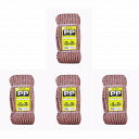 ユタカメイク ロープ PPトラックロープ(OB) 12×30 4個セット