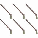 大塚刷毛製造 アク洗用刷毛 筋違 白 15mm 6個セット