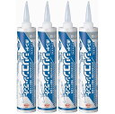 コニシ - ボンド シリコンシーラント ライトグレー(333ml) 4個セット