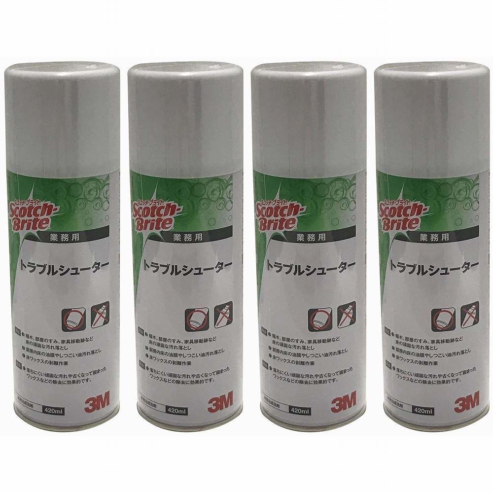 スリーエムジャパン(3M) - スコッチ・ブライト トラブルシューター(420ml) - JSP03 4個セット