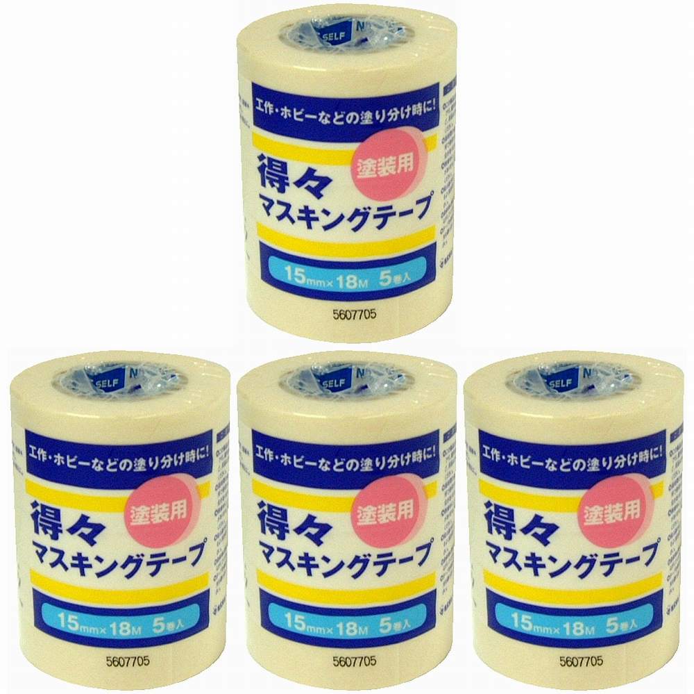 商品特徴●塗装のマスキングや仮止めに、しっかり貼れて、糊残りがしにくい。仕様●基材：和紙●粘着剤：ゴム系注意事項●用途以外に使用しないでください。●人体直接貼らないでください。●電気の絶縁用には使用しないでください。●貼る面の埃・水分・油分はよく拭き取ってください。●テープを保管する際は、直射日光を避け、涼しい場所で保管してください。●塗装のマスキングや仮止めに、しっかり貼れて、糊残りがしにくい。