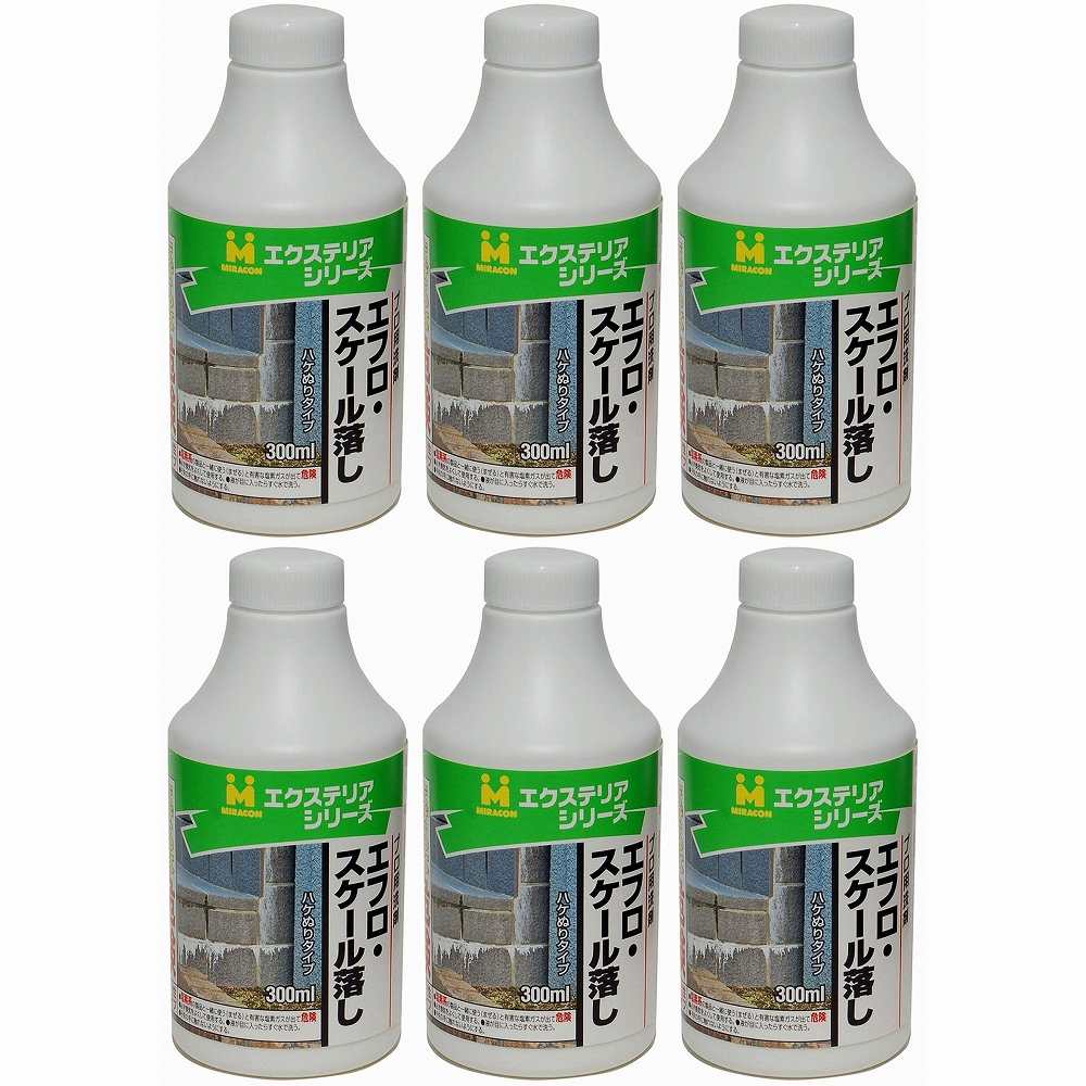 日本ミラコン産業 - エフロ・スケール落し - 300ml 6個セット