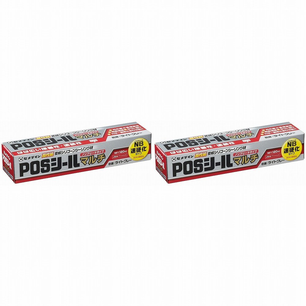 商品特徴●塗料密着性にとても優れ、下地への接着性にも優れた多用途シーリング材。●フッ素鋼板にもよくつきます。●防カビ剤配合。仕様●変成シリコーン樹脂●寸法(mm)：40×200×50●重量(g)：182注意事項●用途以外に使用しない。【商品特徴】 ●塗料密着性にとても優れ、下地への接着性にも優れた多用途シーリング材。 ●フッ素鋼板にもよくつきます。 ●防カビ剤配合。 【仕様】 ●変成シリコーン樹脂 ●寸法(mm)：40×200×50 ●重量(g)：182 【注意事項】 ●用途以外に使用しない。