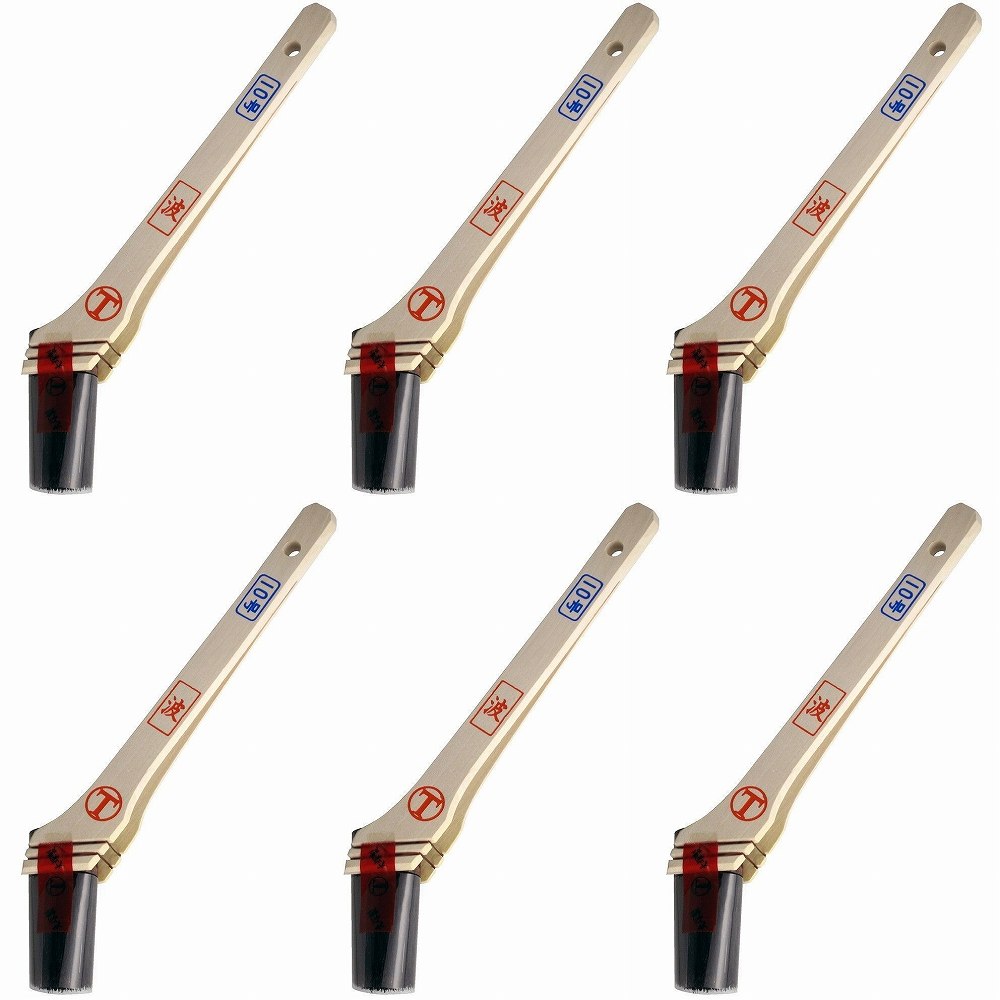 大塚刷毛 - ぺイント用刷毛 ｢波｣ 筋違 黒 10号 特長 ●馬毛を使用。●耐水性に富む。 仕様 ●素材：馬毛 ご注意 ●使用前には、手で必ず不要な毛をはらってください。●ご使用の塗料・塗装条件により、本来の性能を発揮できない場合がありますのでご注意ください。●用途以外には使用しないでください。大塚刷毛 - ぺイント用刷毛 ｢波｣ 筋違 黒 10号 特長 ●馬毛を使用。●耐水性に富む。 仕様 ●素材：馬毛 ご注意 ●使用前には、手で必ず不要な毛をはらってください。●ご使用の塗料・塗装条件により、本来の性能を発揮できない場合がありますのでご注意ください。●用途以外には使用しないでください。