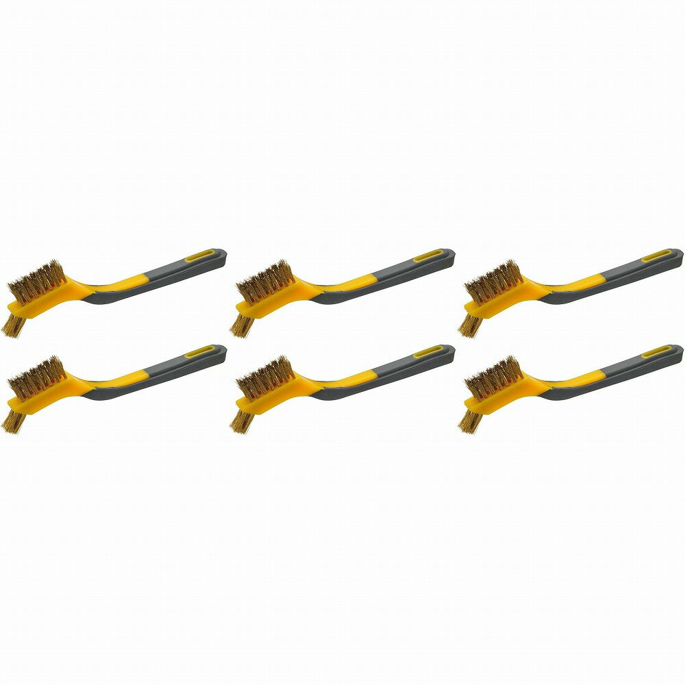 ハンディ・クラウン - ソフトグリップ 真鍮 3行 6個セット