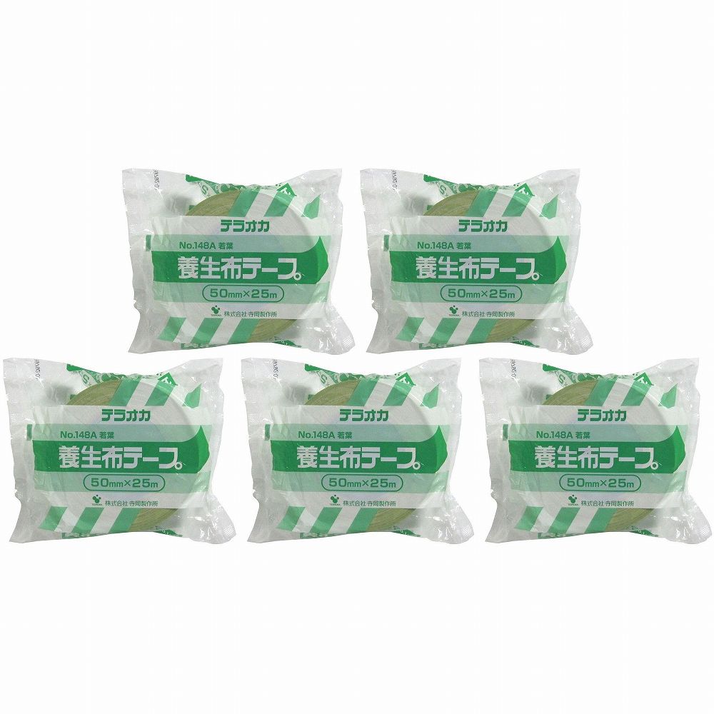 ��������� - �����ۥơ��� NO.148A ����(50mm��25m) 5�ĥ��å�