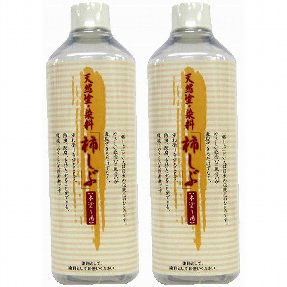 ワイエステック - 柿渋 - 下塗り - 本塗り用 - 500cc 2個セット