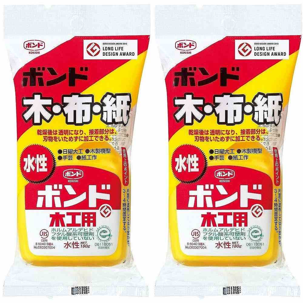コニシ - ボンド 木工用 ハンディパック(180g) 2個セット