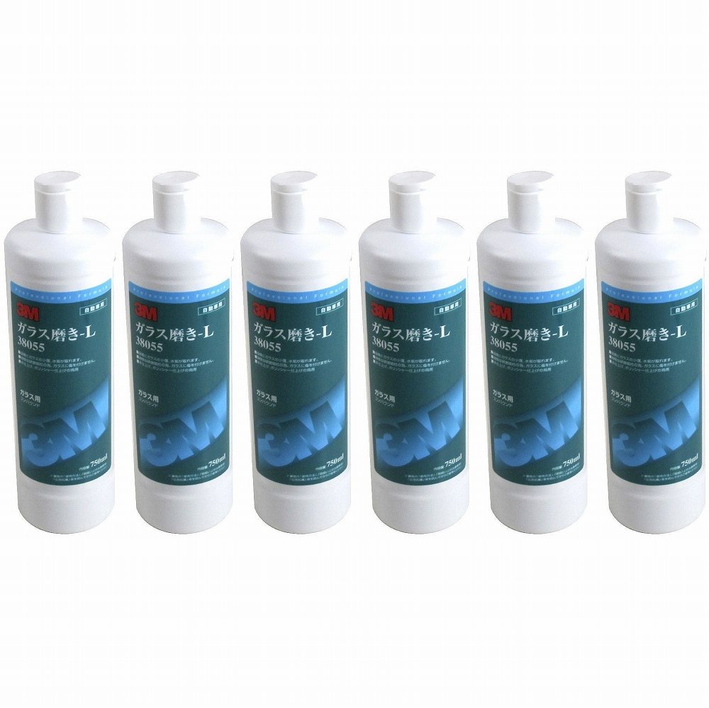 スリーエムジャパン(3M) - ガラス磨き−L 38055(750ml) 6個セット