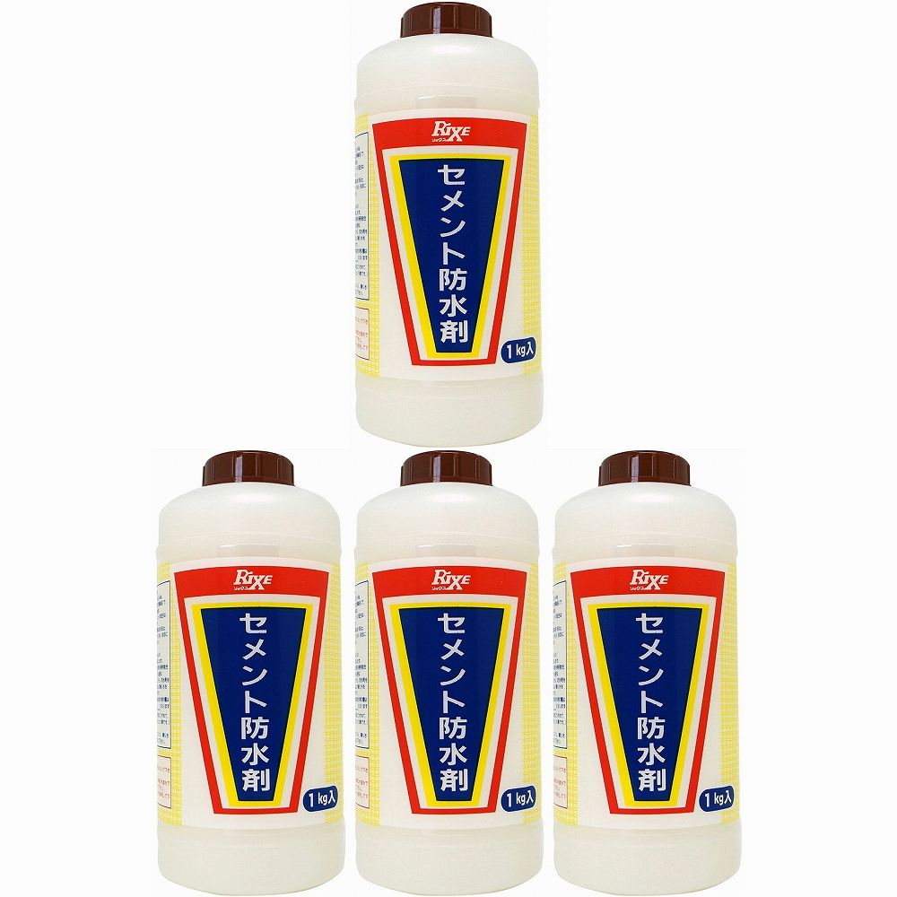 家庭化学工業 - セメント防水剤 - 1kg 4個セット