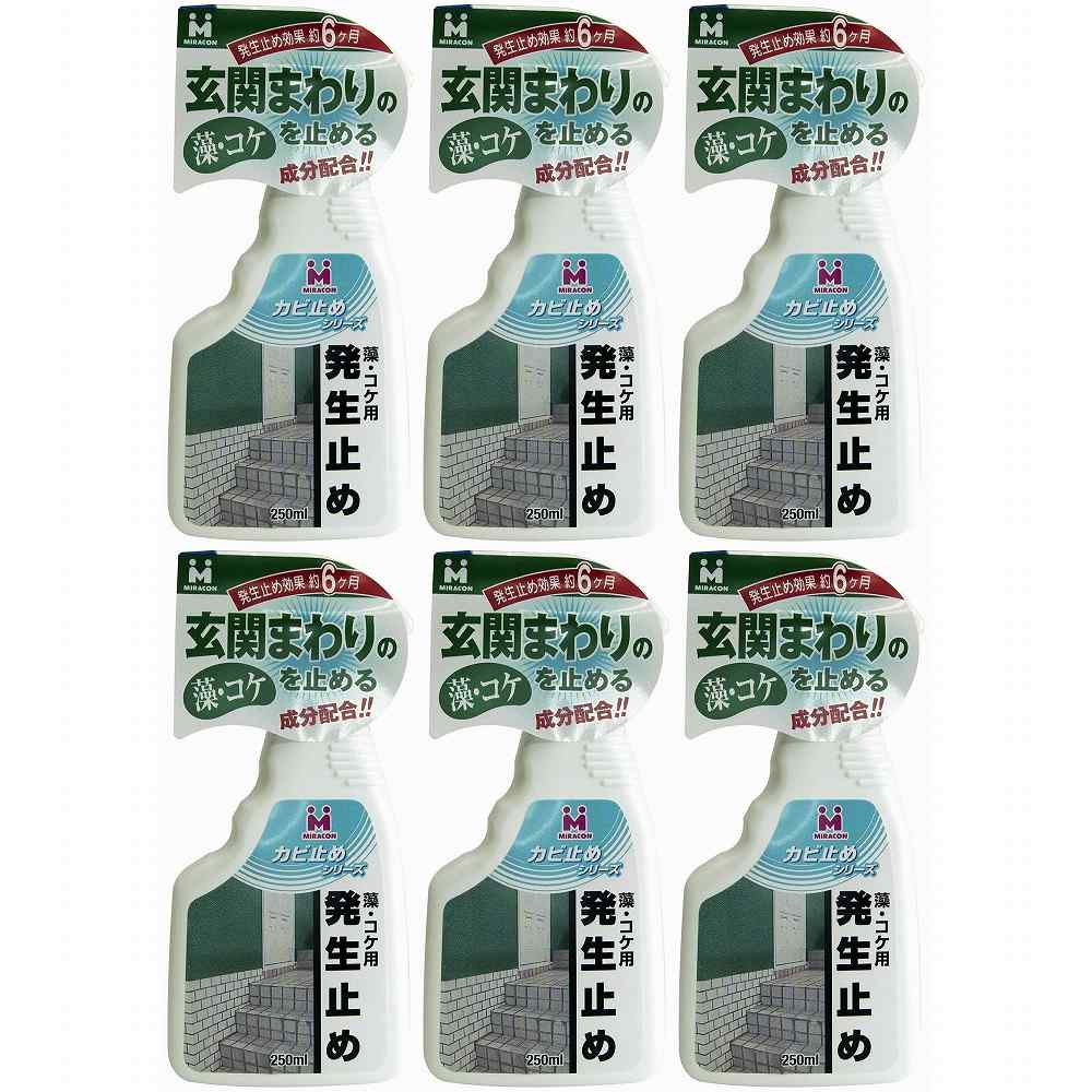 日本ミラコン産業 - 藻の発生防止用 - 250ml 6個セット
