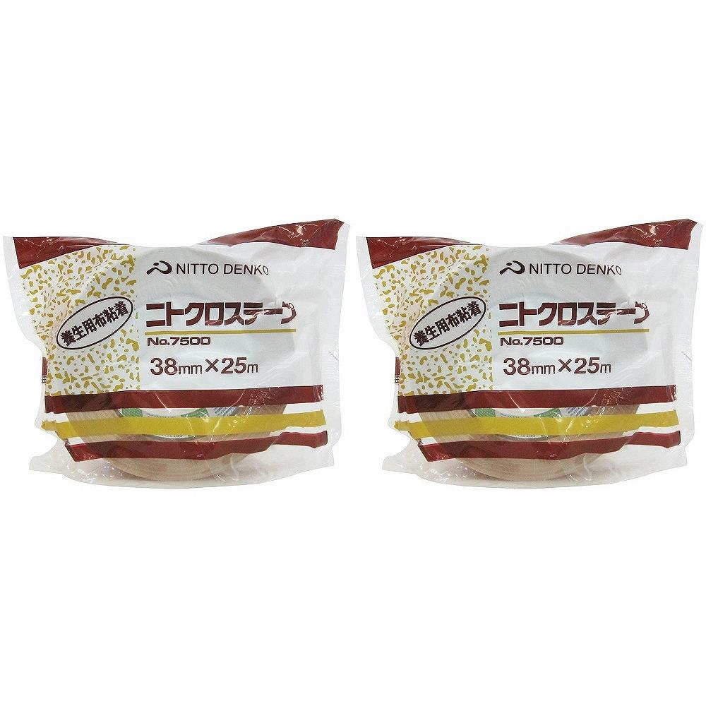 ニトムズ - 養生用布粘着 ニトクロステープ No.7500(38mm×25m) - M-212 特長 ●耐候性に優れ、季節にかかわらず、のり残りがほとんどありません。●見切りが良く、外装塗装の養生用としても使用できます。 仕様 ●粘着剤：特殊粘着剤 ご注意 ●用途以外には使用しないで下さい。●目立たない箇所であらかじめ試してからご使用ください。●テープをはがす際はゆっくりとはがしてください。●幼児の手の届くところに置かないでください。●高温多湿、直射日光のあたる所に保管しないでください。●人体に貼らないで下さい。●注意事項を必ずお読み下さい。ニトムズ - 養生用布粘着 ニトクロステープ No.7500(38mm×25m) - M-212 特長 ●耐候性に優れ、季節にかかわらず、のり残りがほとんどありません。●見切りが良く、外装塗装の養生用としても使用できます。 仕様 ●粘着剤：特殊粘着剤 ご注意 ●用途以外には使用しないで下さい。●目立たない箇所であらかじめ試してからご使用ください。●テープをはがす際はゆっくりとはがしてください。●幼児の手の届くところに置かないでください。●高温多湿、直射日光のあたる所に保管しないでください。●人体に貼らないで下さい。●注意事項を必ずお読み下さい。