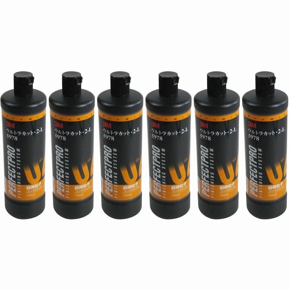 スリーエムジャパン(3M) - コンパウンド ウルトラカット 2-L 5978(750ml) 6個セット