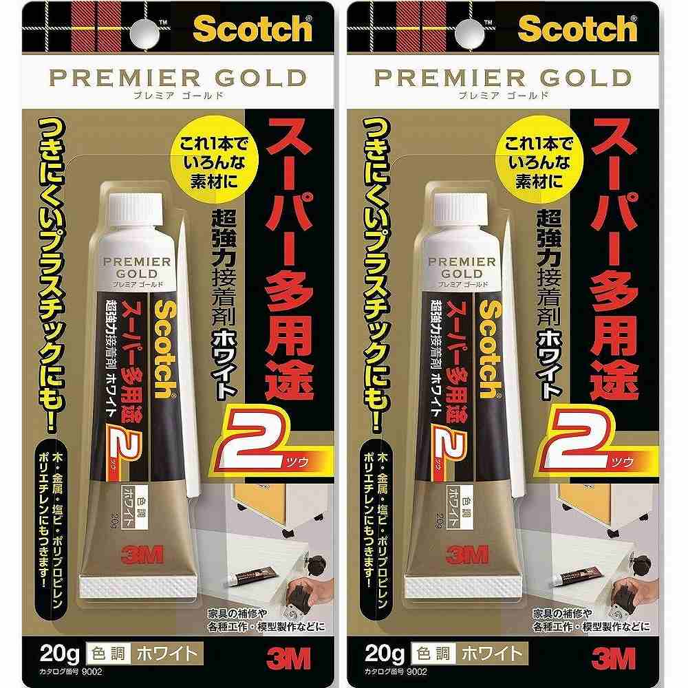 スリーエムジャパン(3M) - スコッチ 超強力接着剤 プレミアゴールド スーパー多用...