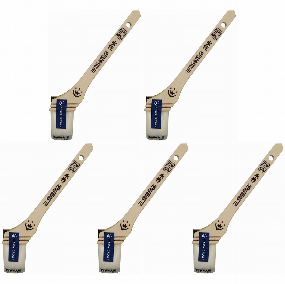 ハンディ・クラウン - Prospec 速乾水性 塗料用刷毛(40mm) 特長 ●ウェーブ繊維を混毛しており、化繊刷毛でも含みが良く、作業性抜群。●ほど良いコシ感で、長時間作業でも疲れ難い。 仕様 ●毛材：化学繊維●柄：木 ご注意 ●用途以外に使用しないでください。●毛払いをしないで使用しますと、抜け毛が塗装面に付着する場合がありますので、手で不要な毛を払ってから、ご使用ください。ハンディ・クラウン - Prospec 速乾水性 塗料用刷毛(40mm) 特長 ●ウェーブ繊維を混毛しており、化繊刷毛でも含みが良く、作業性抜群。●ほど良いコシ感で、長時間作業でも疲れ難い。 仕様 ●毛材：化学繊維●柄：木 ご注意 ●用途以外に使用しないでください。●毛払いをしないで使用しますと、抜け毛が塗装面に付着する場合がありますので、手で不要な毛を払ってから、ご使用ください。