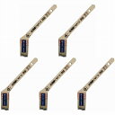 ハンディ・クラウン - Prospec - 油性・ウレタン塗料用刷毛 - 金巻 - 30mm 5個セット