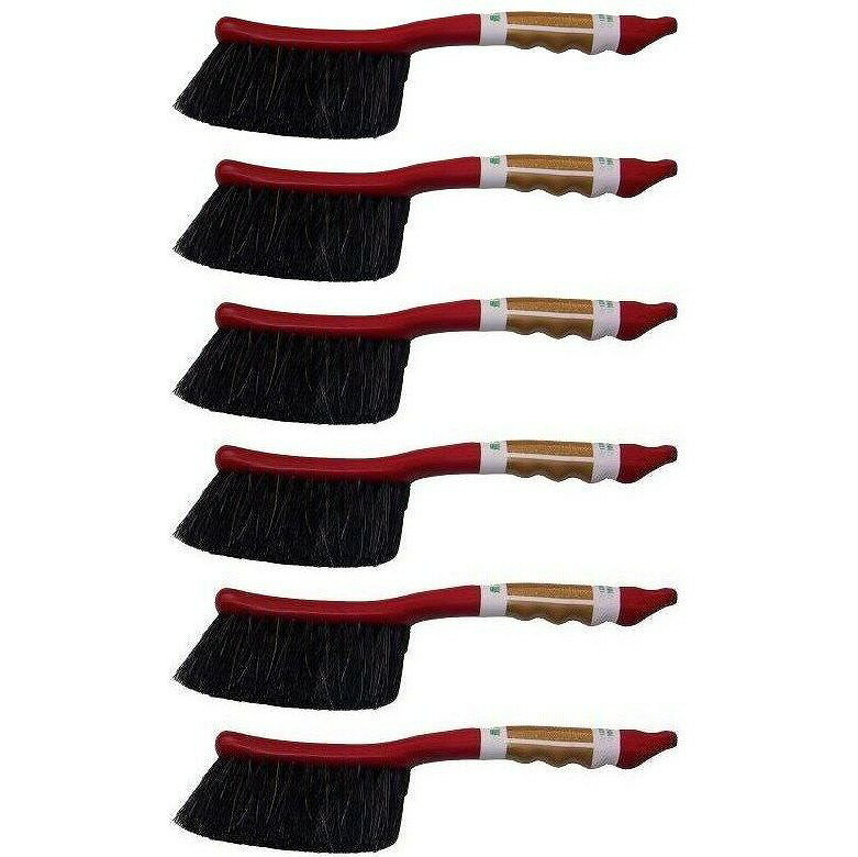 マルテー東北石橋 - 洗車ブラシ - ニューやまと馬毛／PP／パキン 6個セット