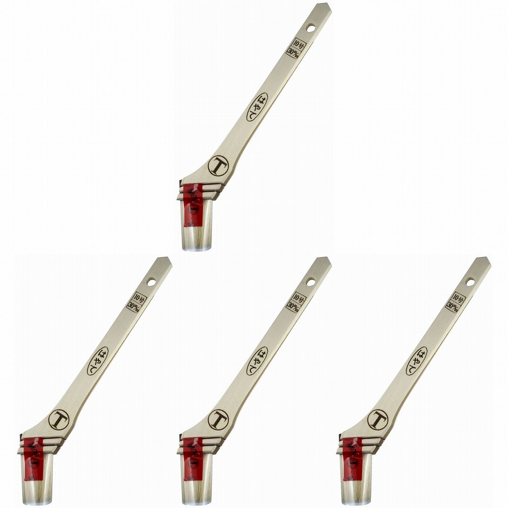 大塚刷毛 - はやて(ターペン可溶型) 10号 筋違/白毛 特長 ●塗料の含み・吐出しを重視、滑らかな塗り味と軽快な作業性を追及した合成樹脂塗料用です。 仕様 ●山羊毛 ご注意 ●用途以外に使用しないでください。●毛払いをしないで使用しますと、抜け毛が塗装面に付着する場合がありますので、手で不要な毛を払ってから、ご使用ください。大塚刷毛 - はやて(ターペン可溶型) 10号 筋違/白毛 特長 ●塗料の含み・吐出しを重視、滑らかな塗り味と軽快な作業性を追及した合成樹脂塗料用です。 仕様 ●山羊毛 ご注意 ●用途以外に使用しないでください。●毛払いをしないで使用しますと、抜け毛が塗装面に付着する場合がありますので、手で不要な毛を払ってから、ご使用ください。