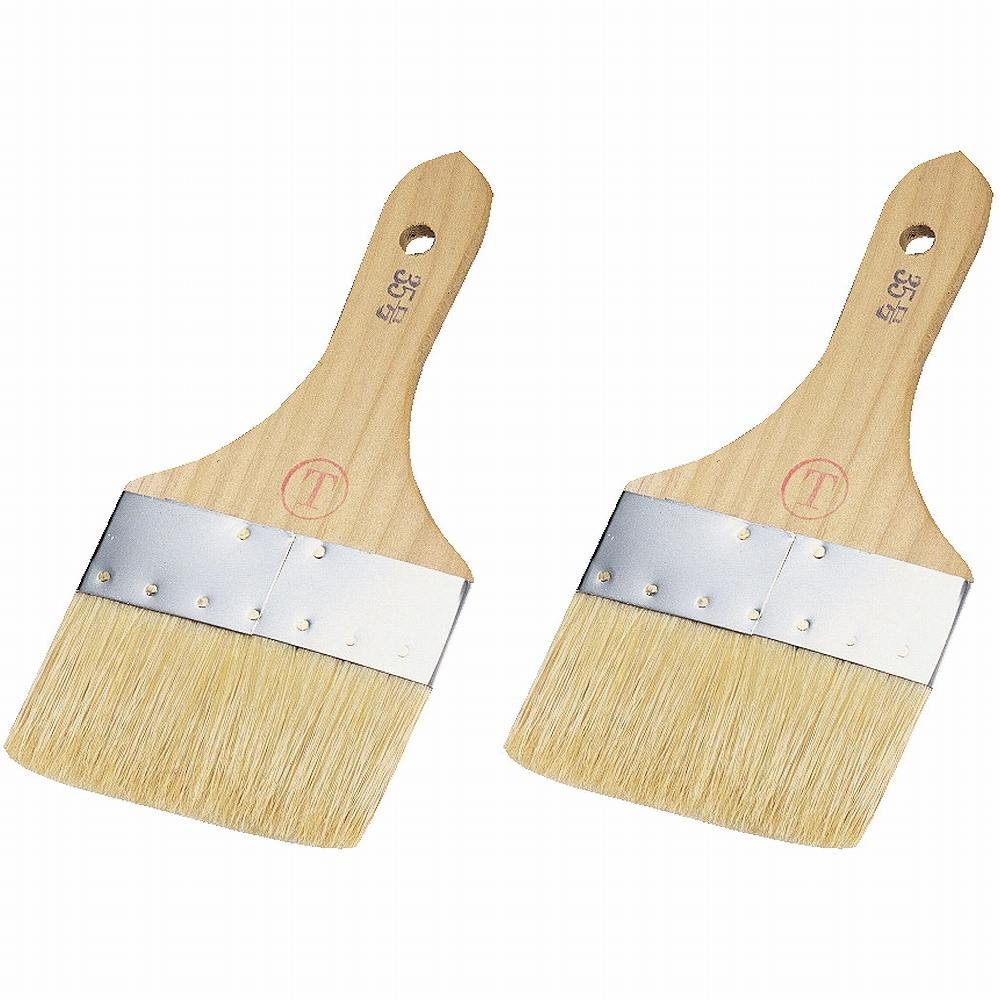 大刷毛製造 白毛金巻糊刷毛 白 3.5インチ 特長 腰の強い原毛を厳選し、毛の配合を工夫した専門家向け糊刷毛です。大刷毛製造 白毛金巻糊刷毛 白 3.5インチ 特長 腰の強い原毛を厳選し、毛の配合を工夫した専門家向け糊刷毛です。