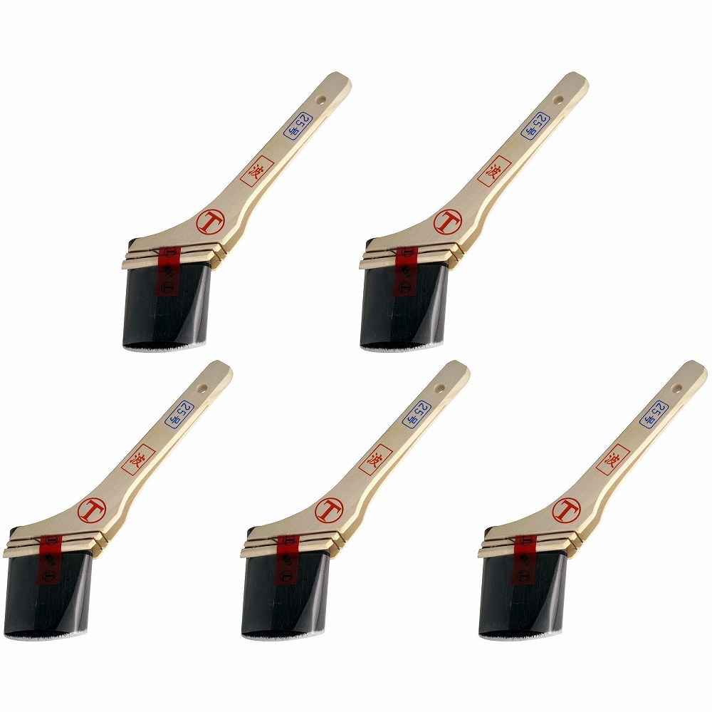 ハンディ・クラウン - 波 - 筋違 - 黒 - 25号 5個セット