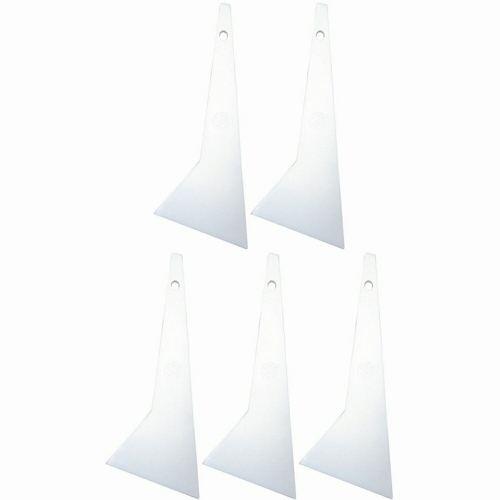 ハンディ・クラウン - PPヘラ - 白 - 90ミリ 5個セット