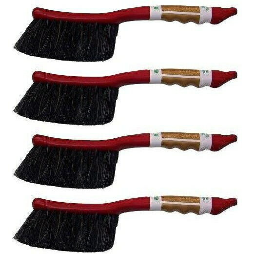 マルテー東北石橋 - 洗車ブラシ - ニューやまと馬毛／PP／パキン 4個セット