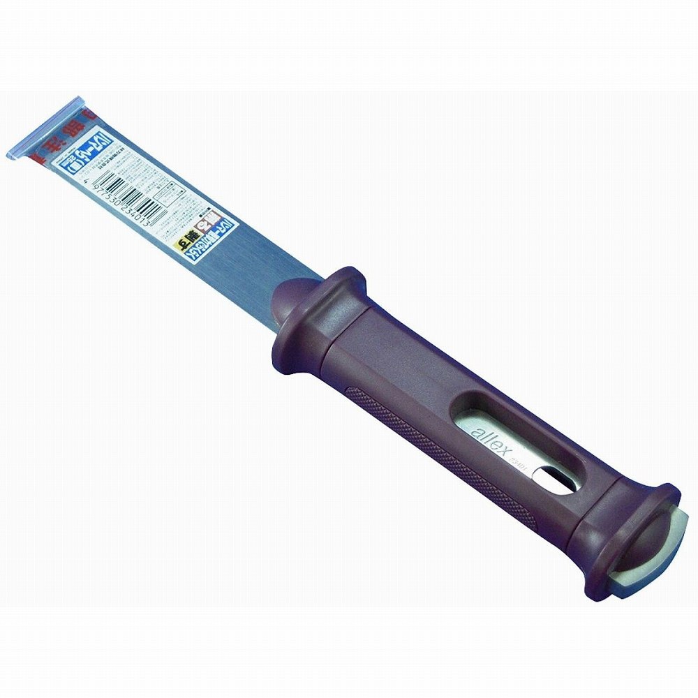 林刃物 - ALLEX(アレックス) ハンマーへら 直(25mm) - OGS-12 特長 ●滑り止め効果の高いチェッカリング。●カバー付き。●打撃部から刃先まで完全熱処理されている。●ハンドルは、衝撃に強いPP樹脂製。●ハンドルサイドは滑り止め加工あり。 仕様 ●刃部：ステンレス鋼●ハンドル部：PP樹脂 ご注意 ●取り扱い説明書に記載されている内容をお読みのご使用ください。林刃物 - ALLEX(アレックス) ハンマーへら 直(25mm) - OGS-12 特長 ●滑り止め効果の高いチェッカリング。●カバー付き。●打撃部から刃先まで完全熱処理されている。●ハンドルは、衝撃に強いPP樹脂製。●ハンドルサイドは滑り止め加工あり。 仕様 ●刃部：ステンレス鋼●ハンドル部：PP樹脂 ご注意 ●取り扱い説明書に記載されている内容をお読みのご使用ください。