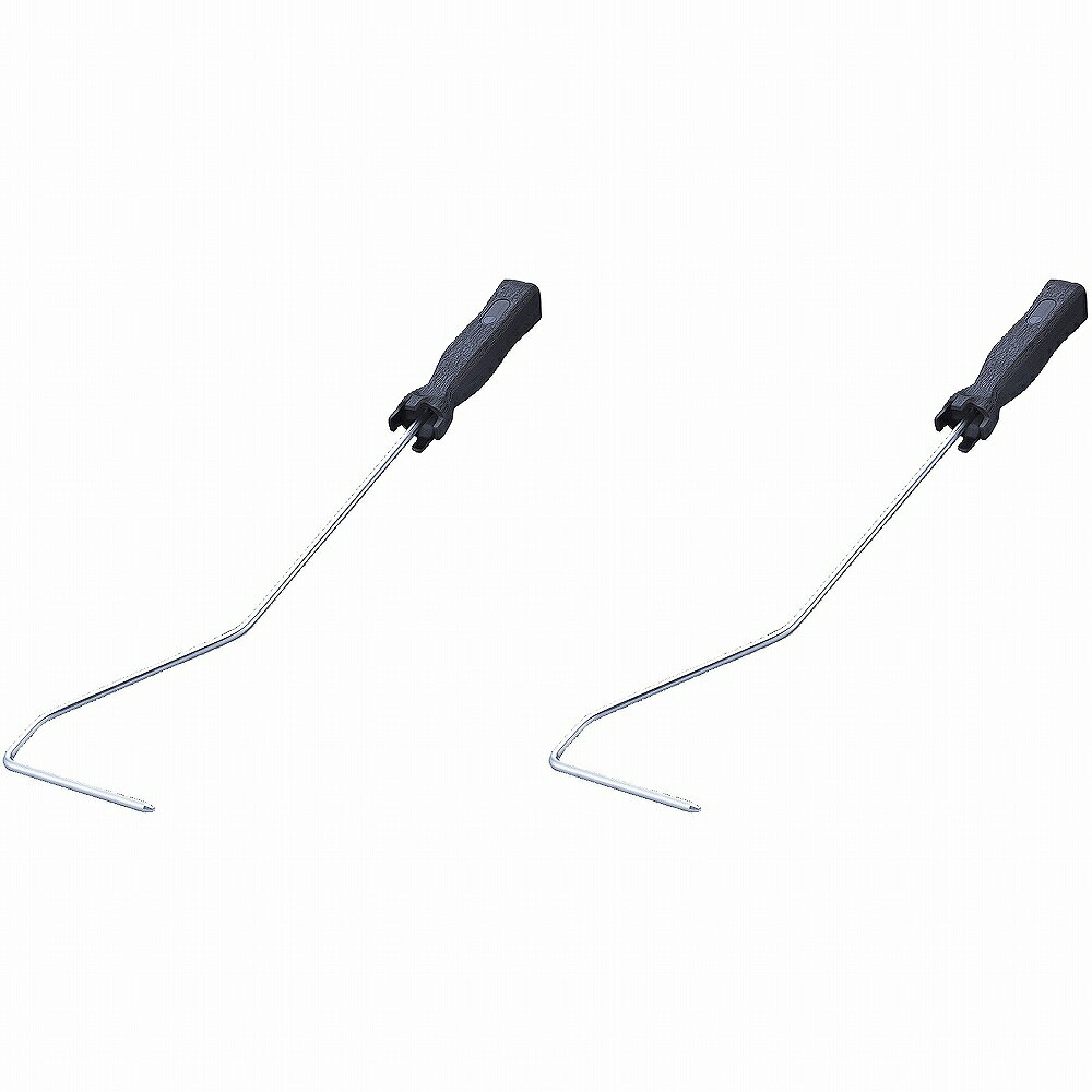 大塚刷毛製造 ミドル・スモール兼用ローラーハンドル 角型 超長柄 2個セット