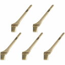 大塚刷毛製造 特用無印刷毛 筋違 白 40mm 5個セット