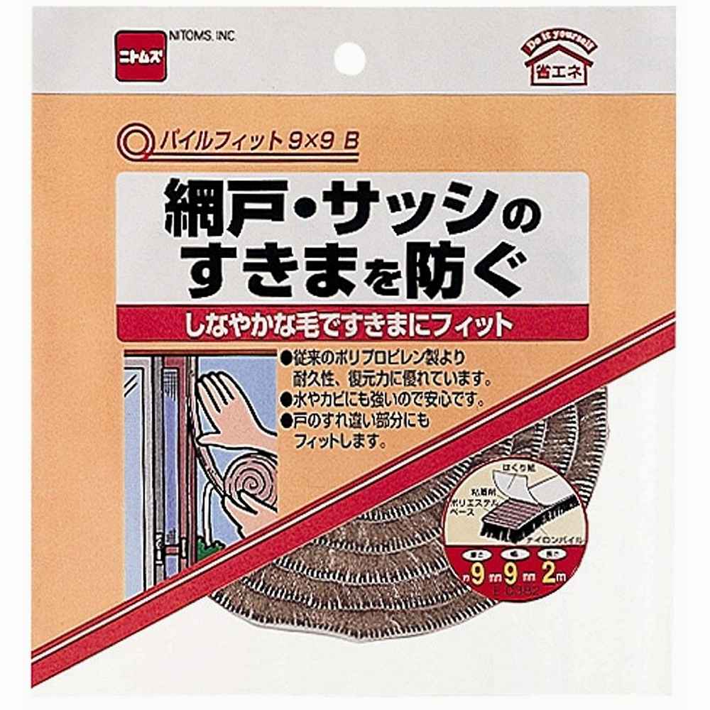 ニトムズ E0382パイルフィット　9x9B E0382 buckteeth-10053504 buckteeth shop 楽天市場店 パッケージ画像