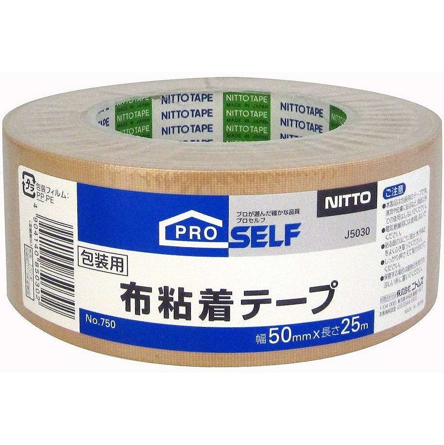 ニトムズ ＃750　POS　布テープ　シュリンク　50X25 J5030