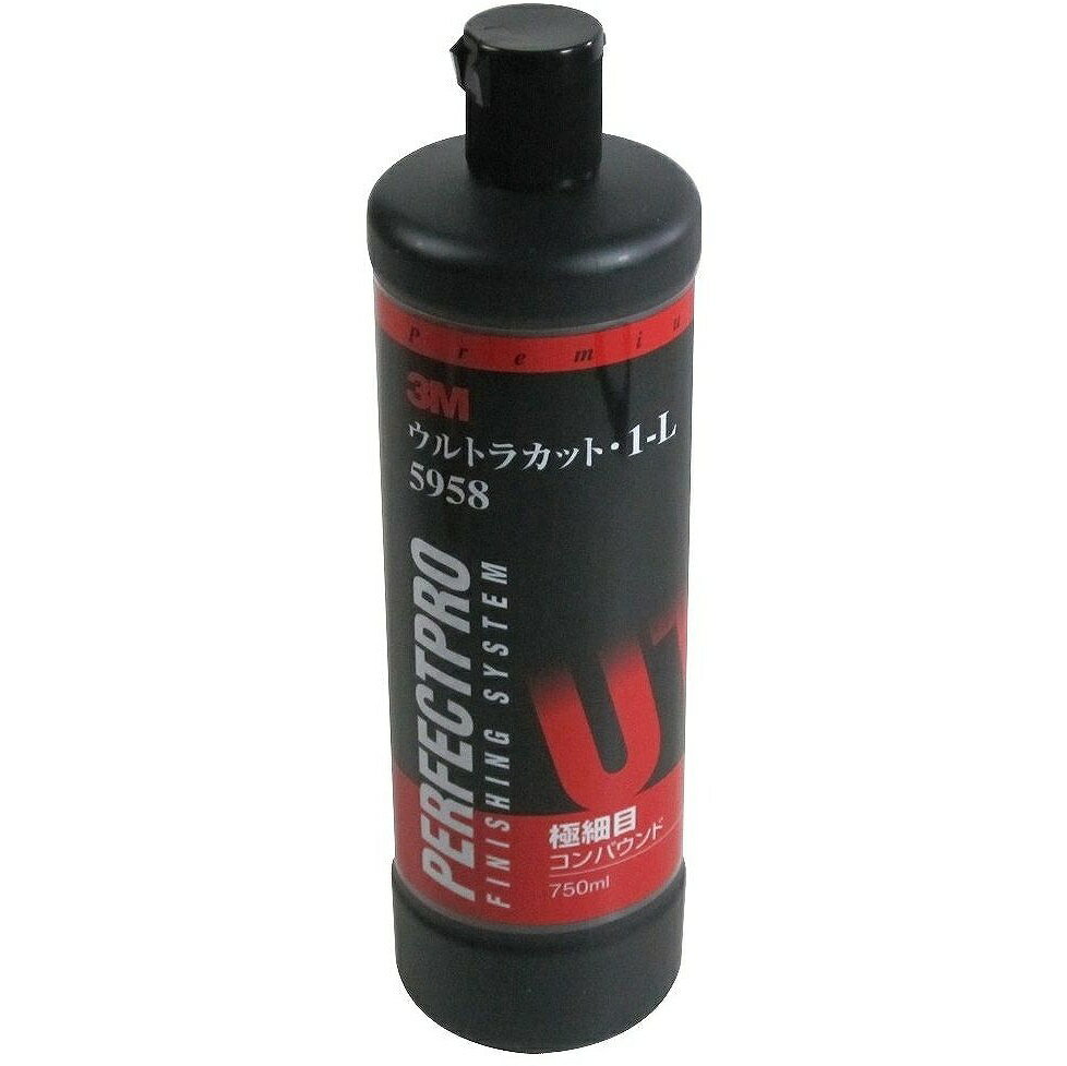 スリーエムジャパン(3M) - コンパウンド ウルトラカット 1-L 5958(750ml)